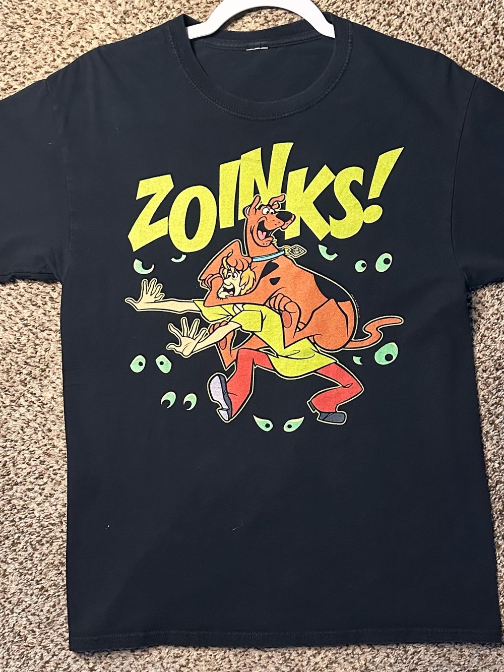 Scooby-Doo 'Zoinks!' Graphic Tee - Black